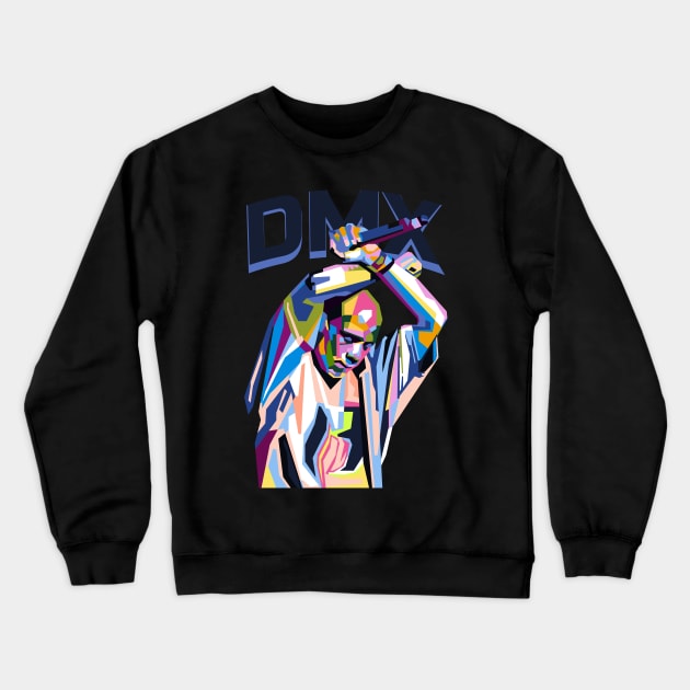 Abstract dmx legend in WPAP Crewneck Sweatshirt by smd90